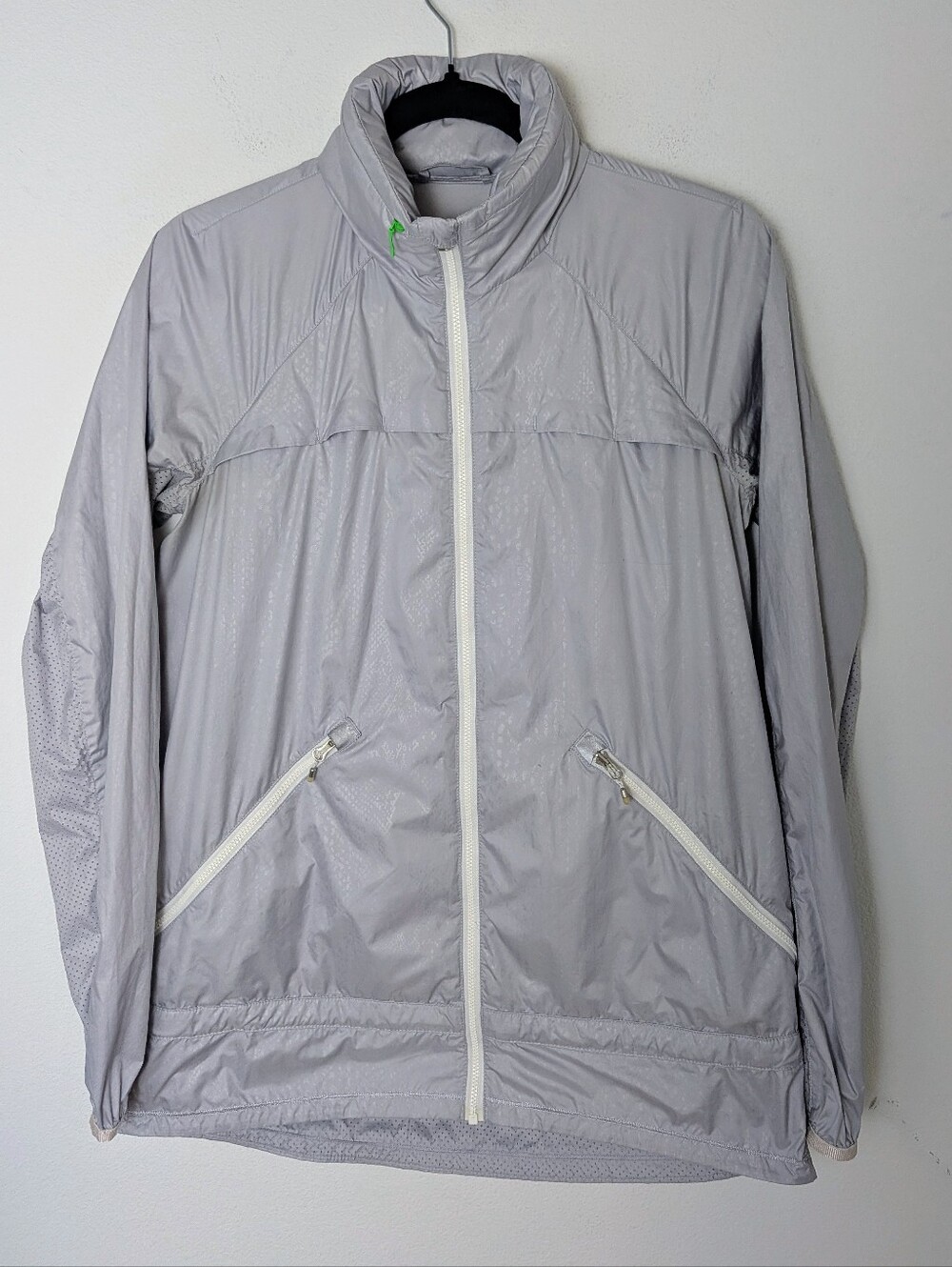 Lululemon Pack It Up Pack It In Reflective Hooded Full Zip Jacket Sz 6 running